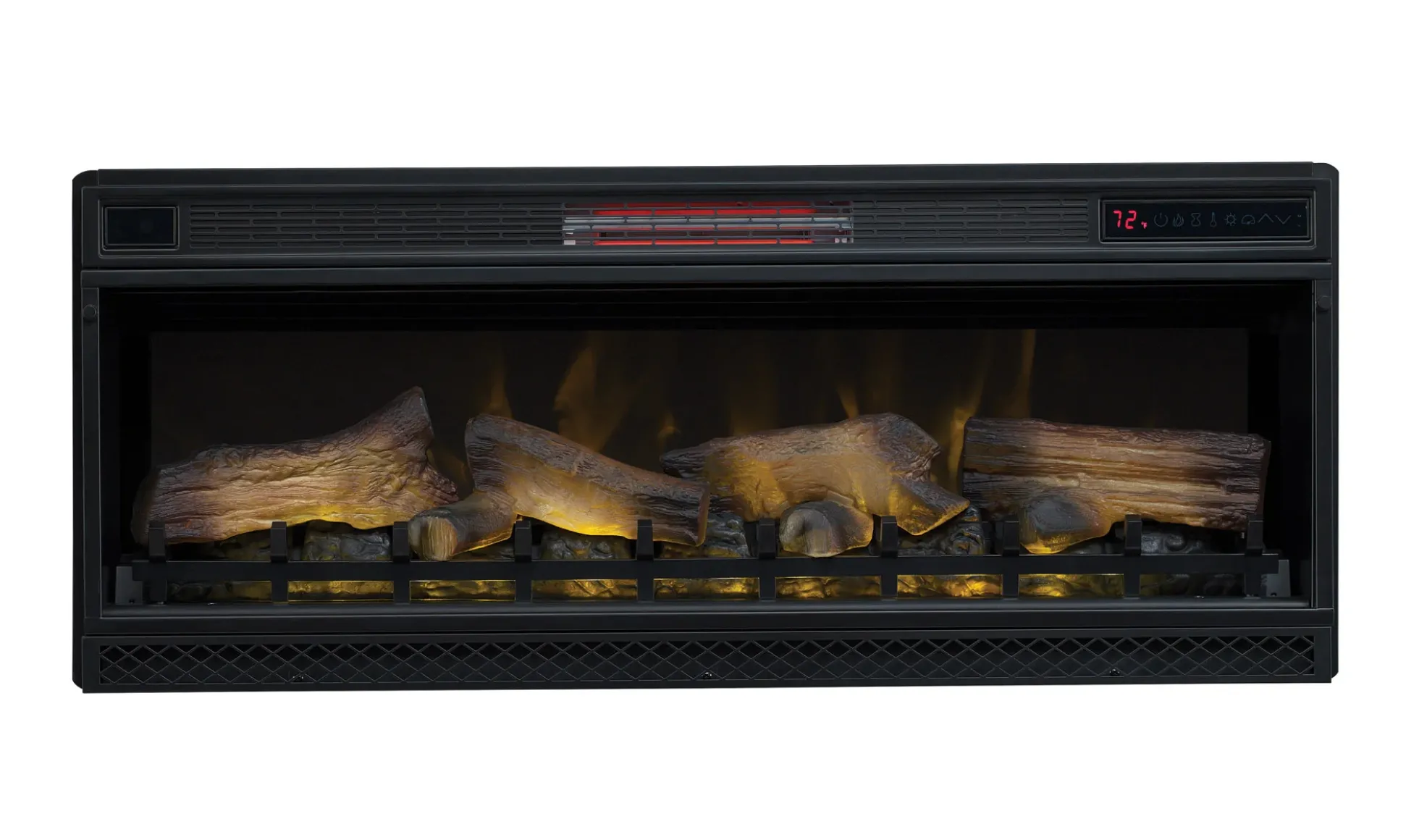 42" Recessed/Wall-Mount Infrared Quartz Electric Fireplace Insert