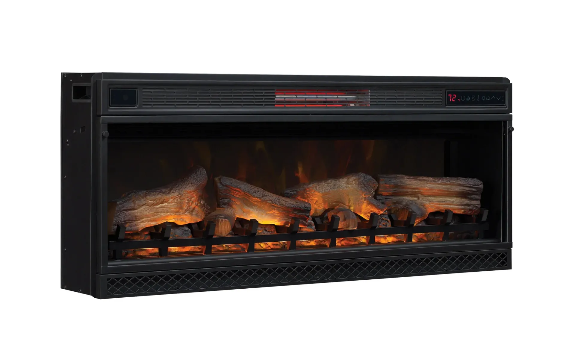 42" Recessed/Wall-Mount Infrared Quartz Electric Fireplace Insert
