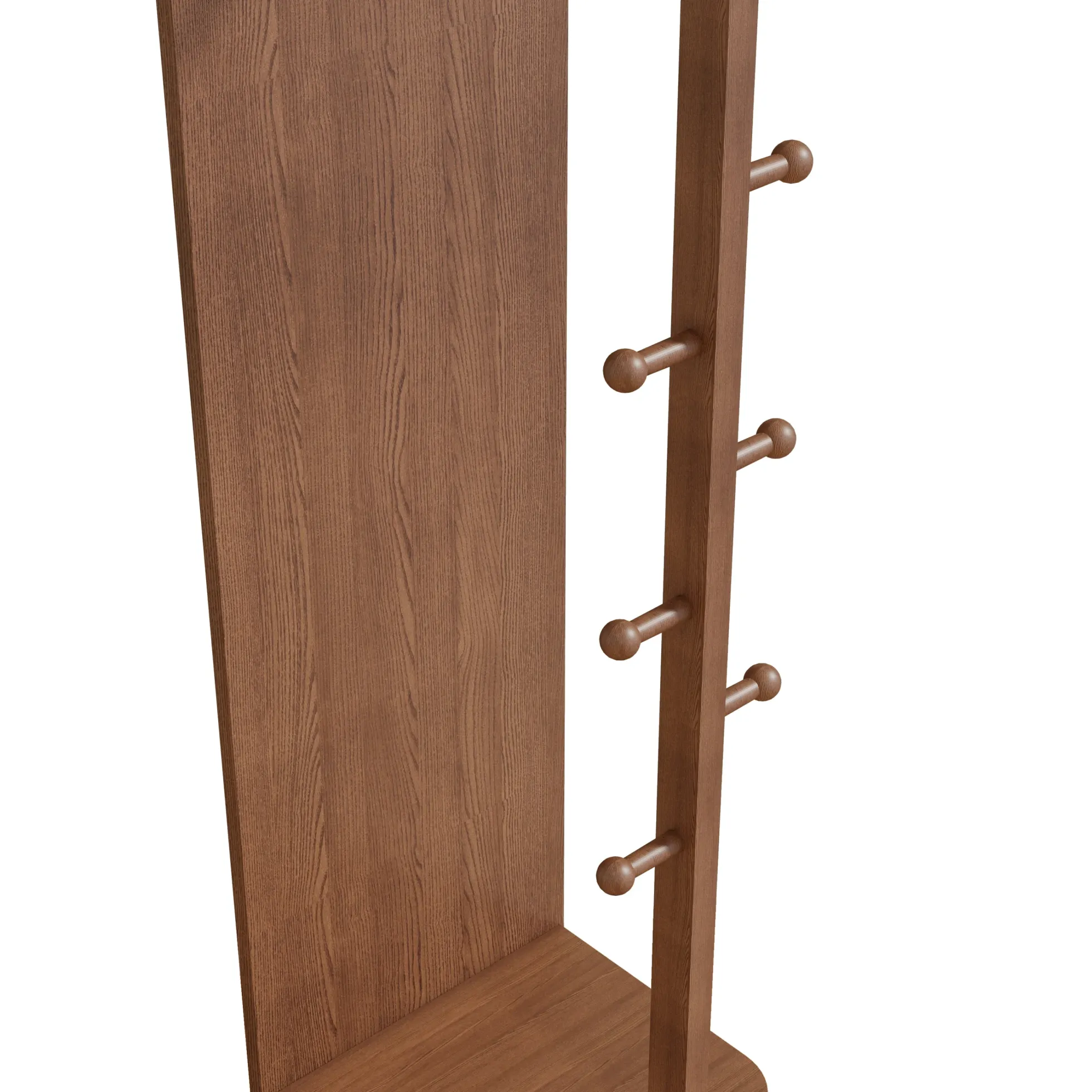 360° Rotating 69'x16' Multifunctional Full Length Mirror with Storage