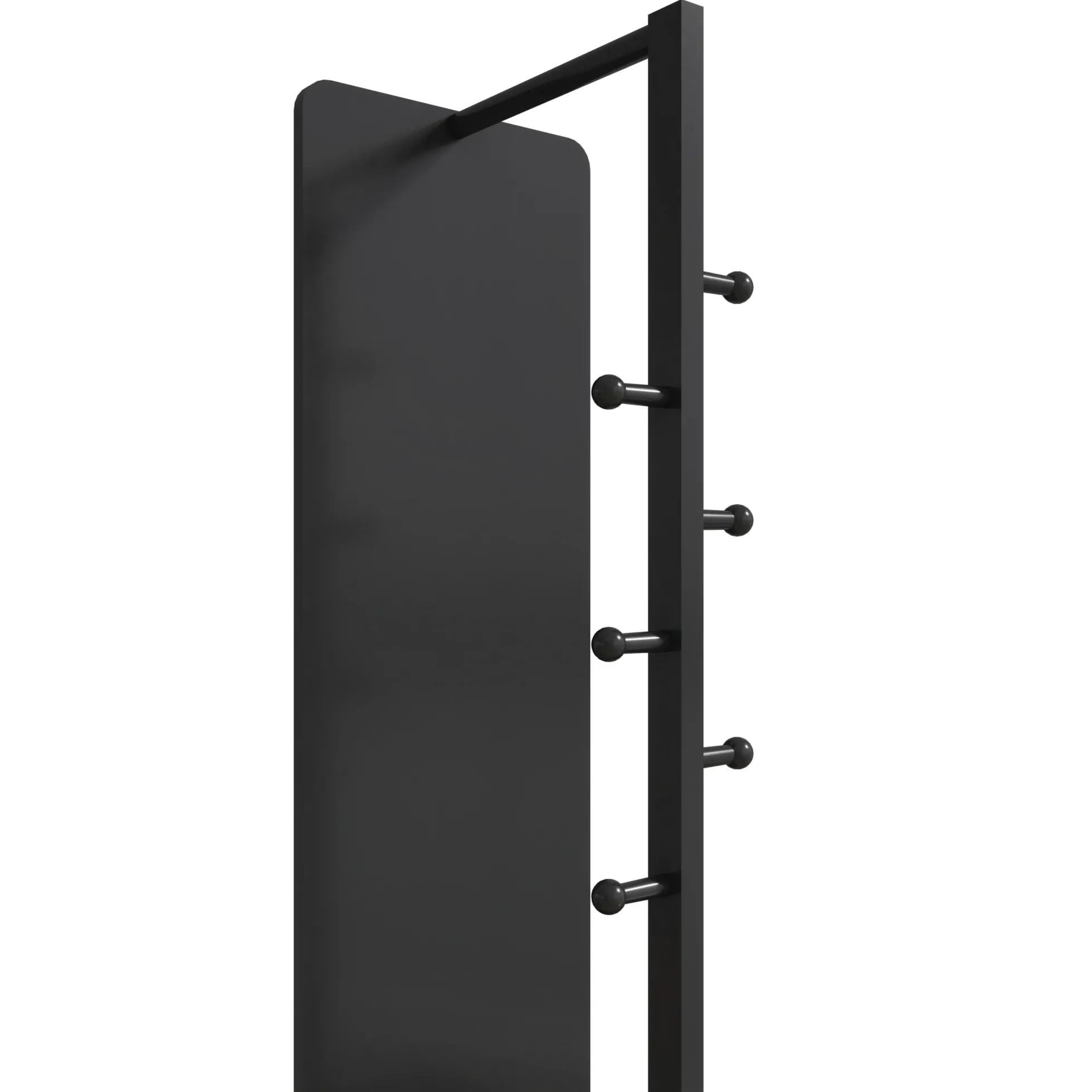 360° Rotating 69'x16' Multifunctional Full Length Mirror with Storage