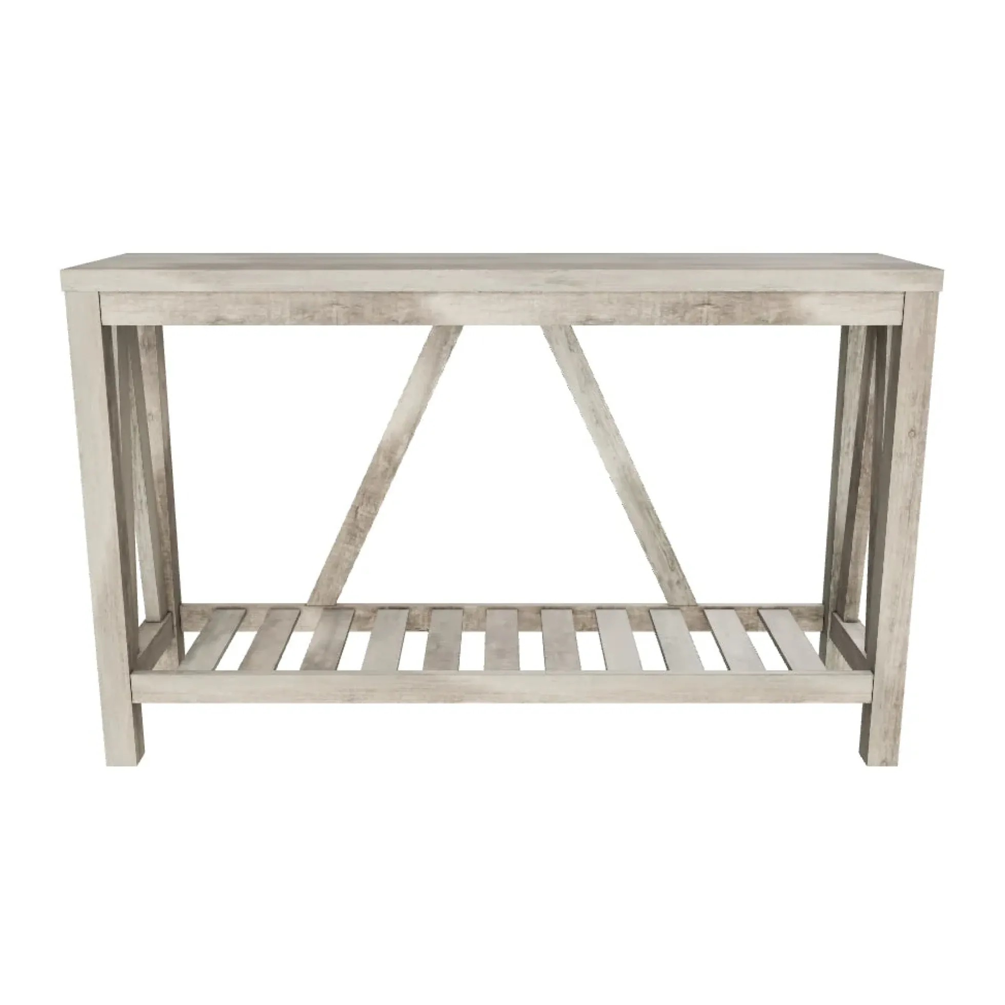 A-Frame Rustic Entry Table