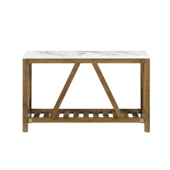 A-Frame Rustic Entry Table