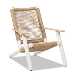 All Weather Wicker Atlas Adirondack Outdoor Lounge Chair