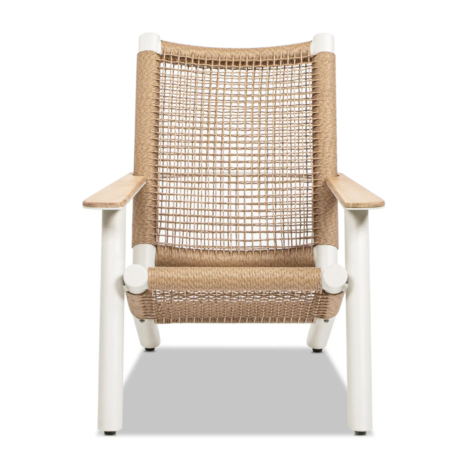 All Weather Wicker Atlas Adirondack Outdoor Lounge Chair