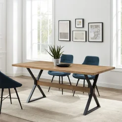 Amherst X Leg Dining Table