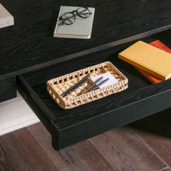 Amira Modern Curve Writing Desk