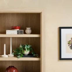 Amira Modern Wood Bookshelf with Storage Cabinet