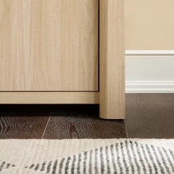 Amira Modern Wood Bookshelf with Storage Cabinet