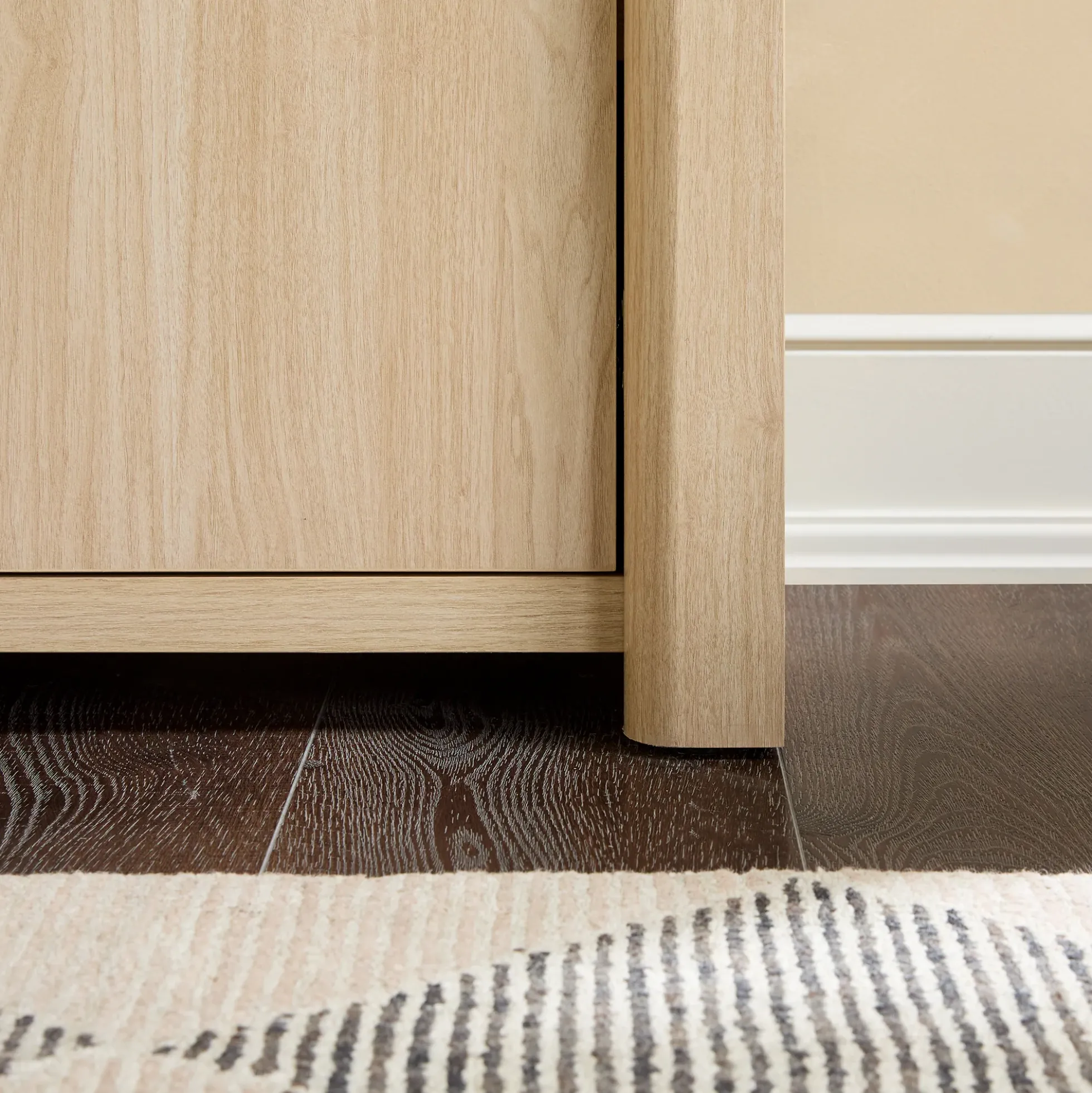 Amira Modern Wood Bookshelf with Storage Cabinet