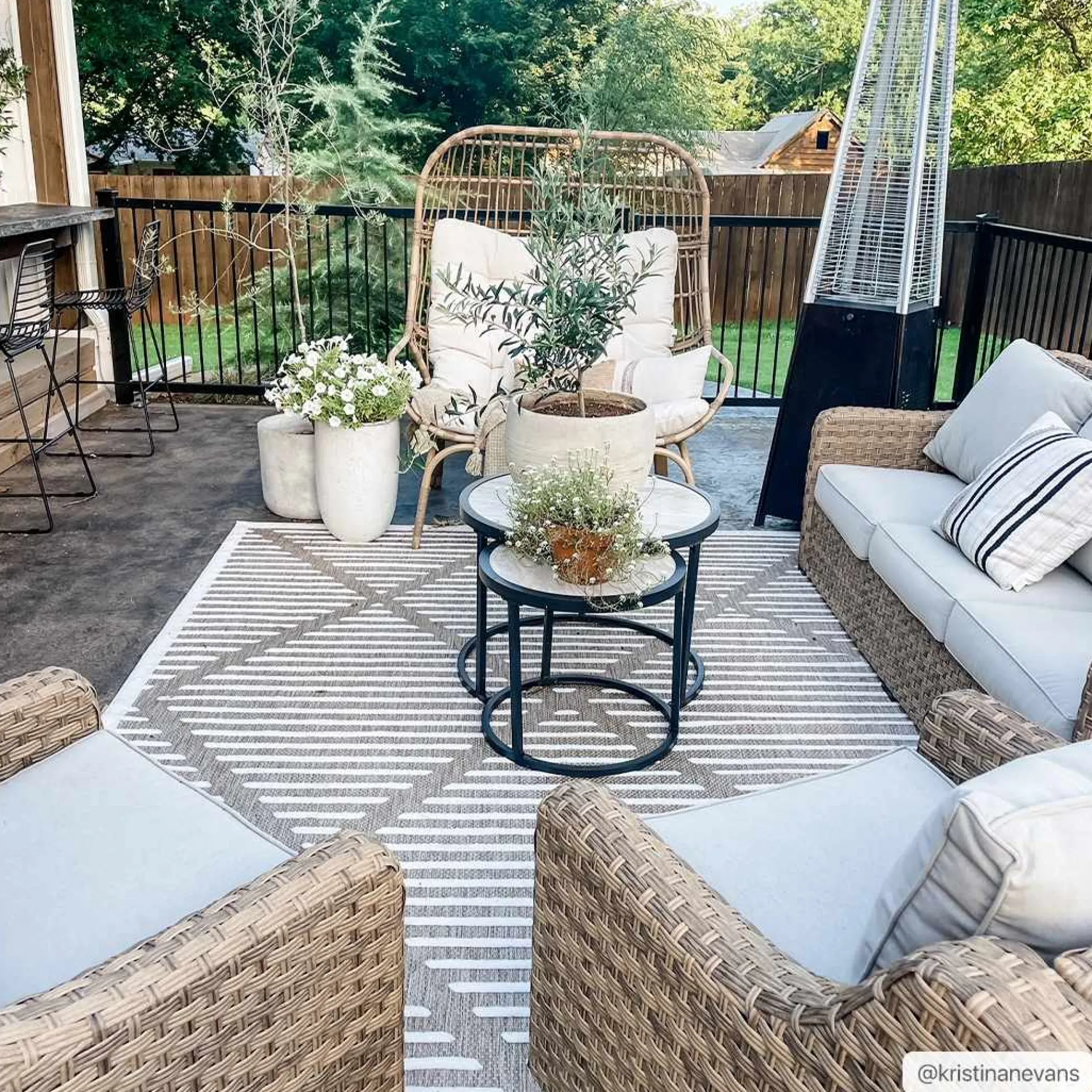 Anah Cream Outdoor Rug