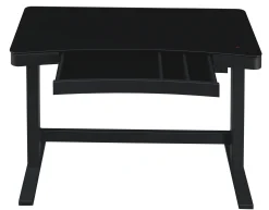 Ashford™ Adjustable Height Sit‑Stand Desk with USB Ports and Storage