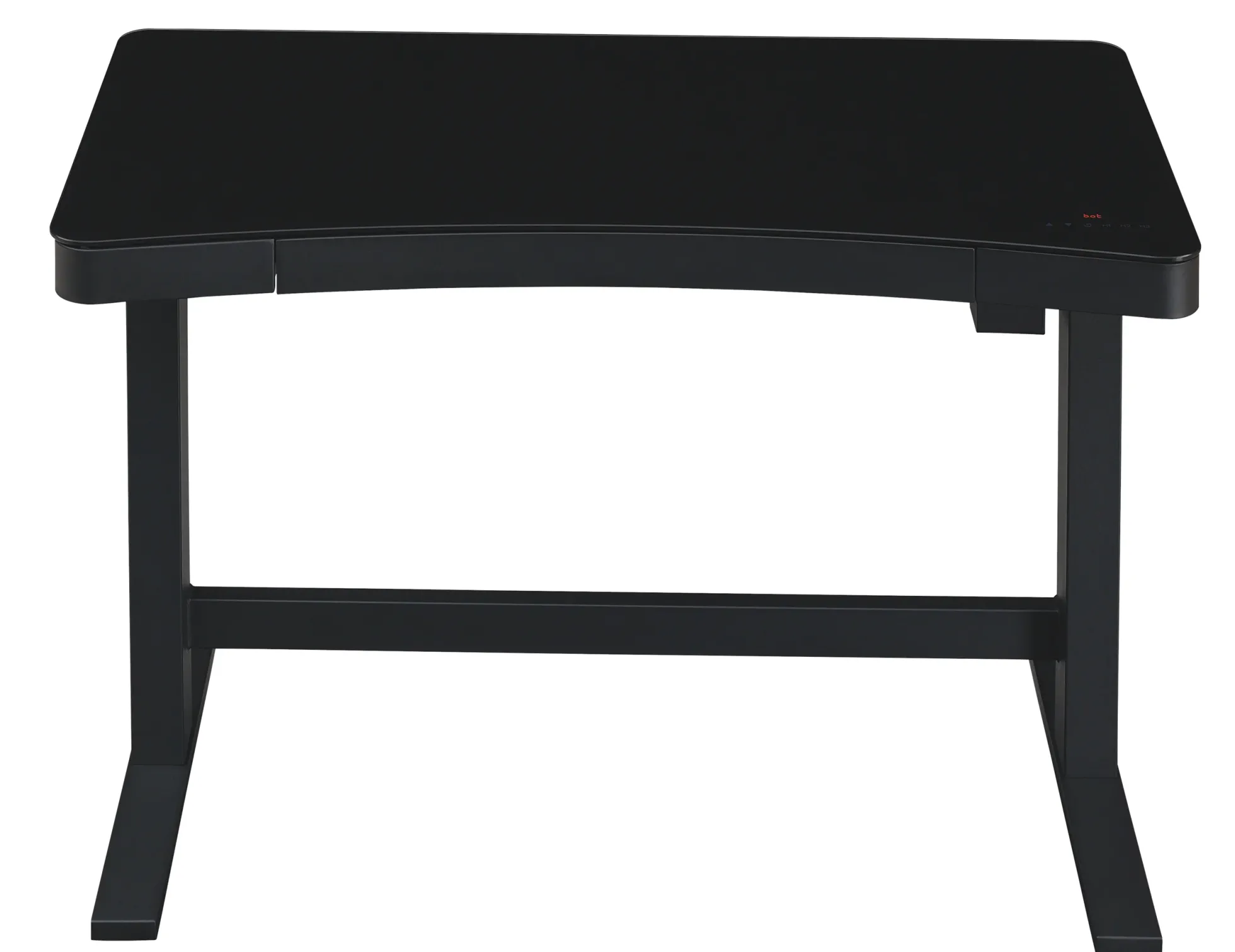 Ashford™ Adjustable Height Sit‑Stand Desk with USB Ports and Storage
