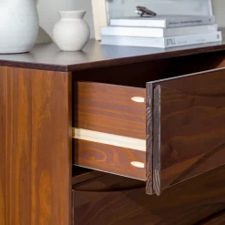 Atticus Solid Wood Mid-Century Modern Dresser