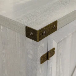 Barn Door 70" Modern Farmhouse TV Stand