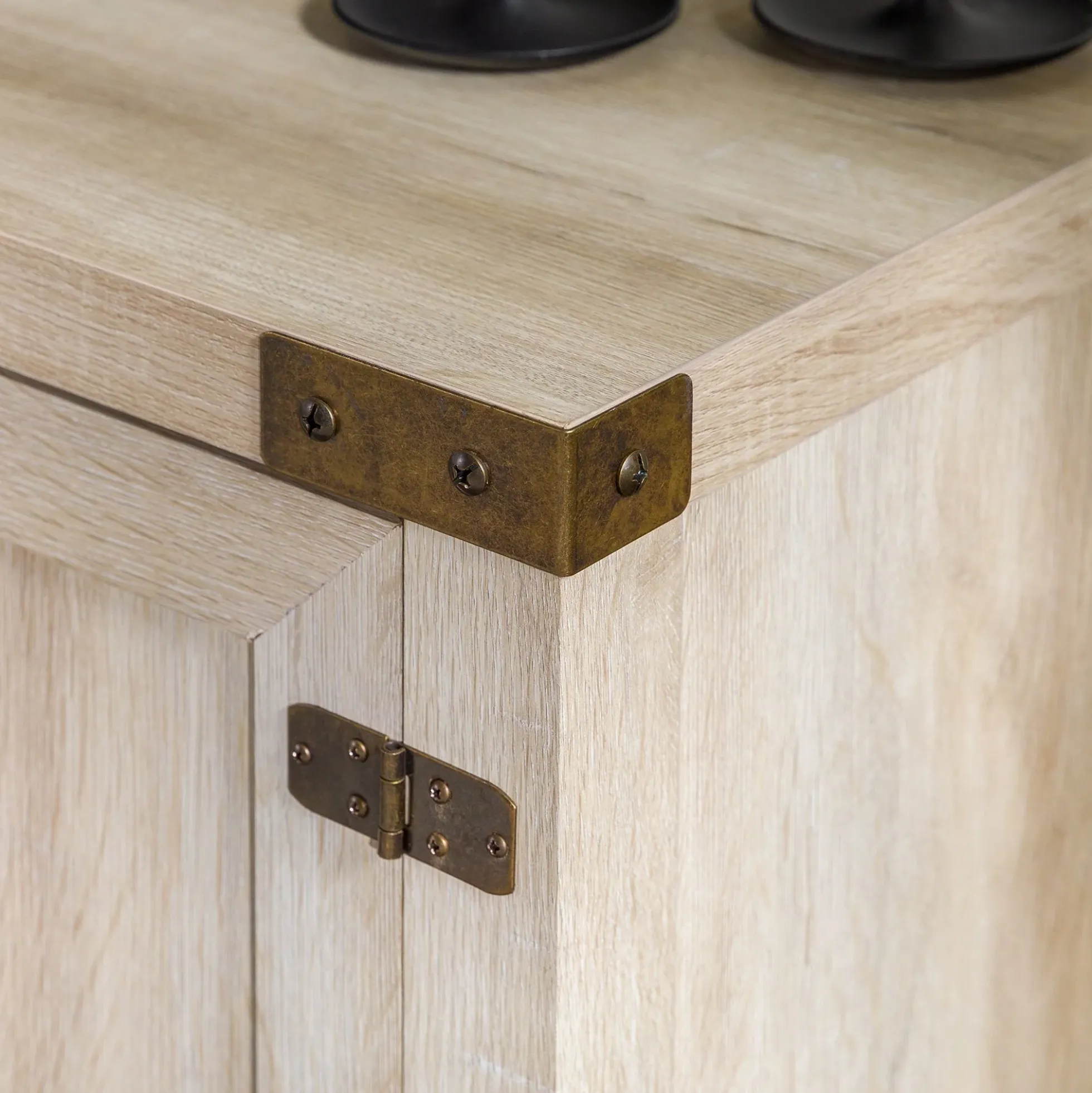 Barn Door 70" Modern Farmhouse TV Stand