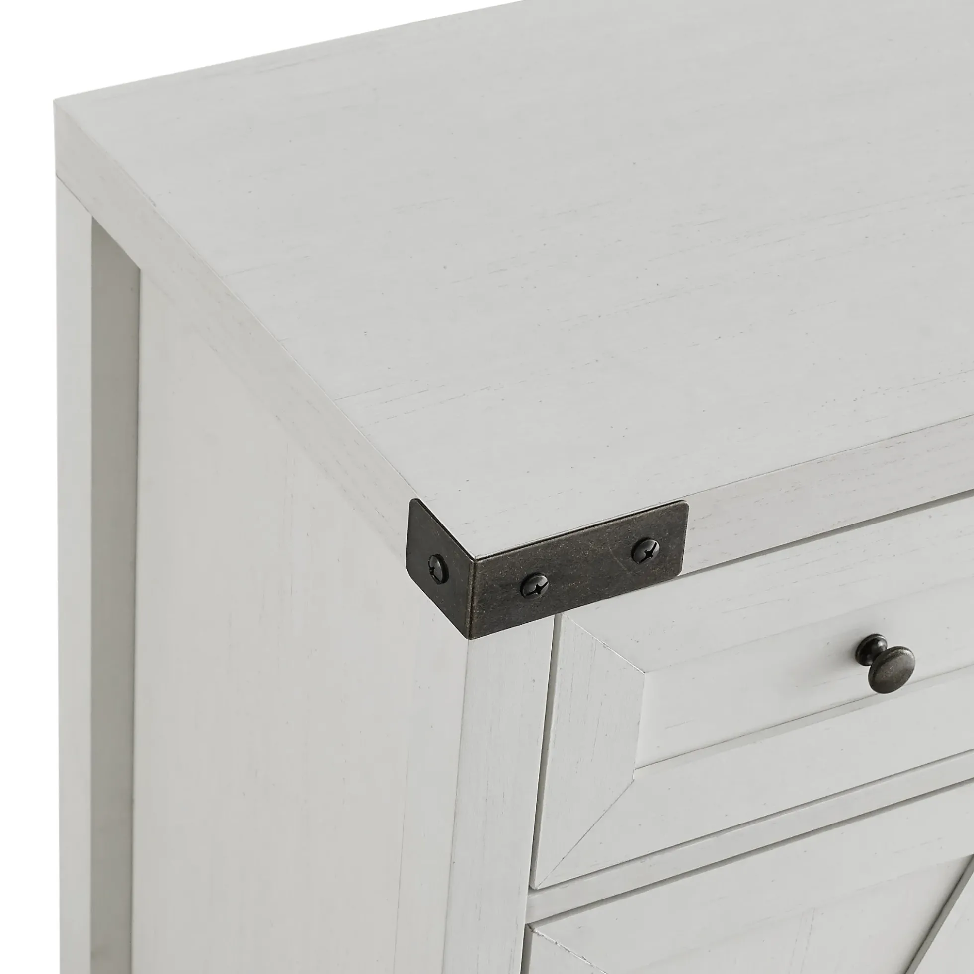 Barn Door Accent Cabinet