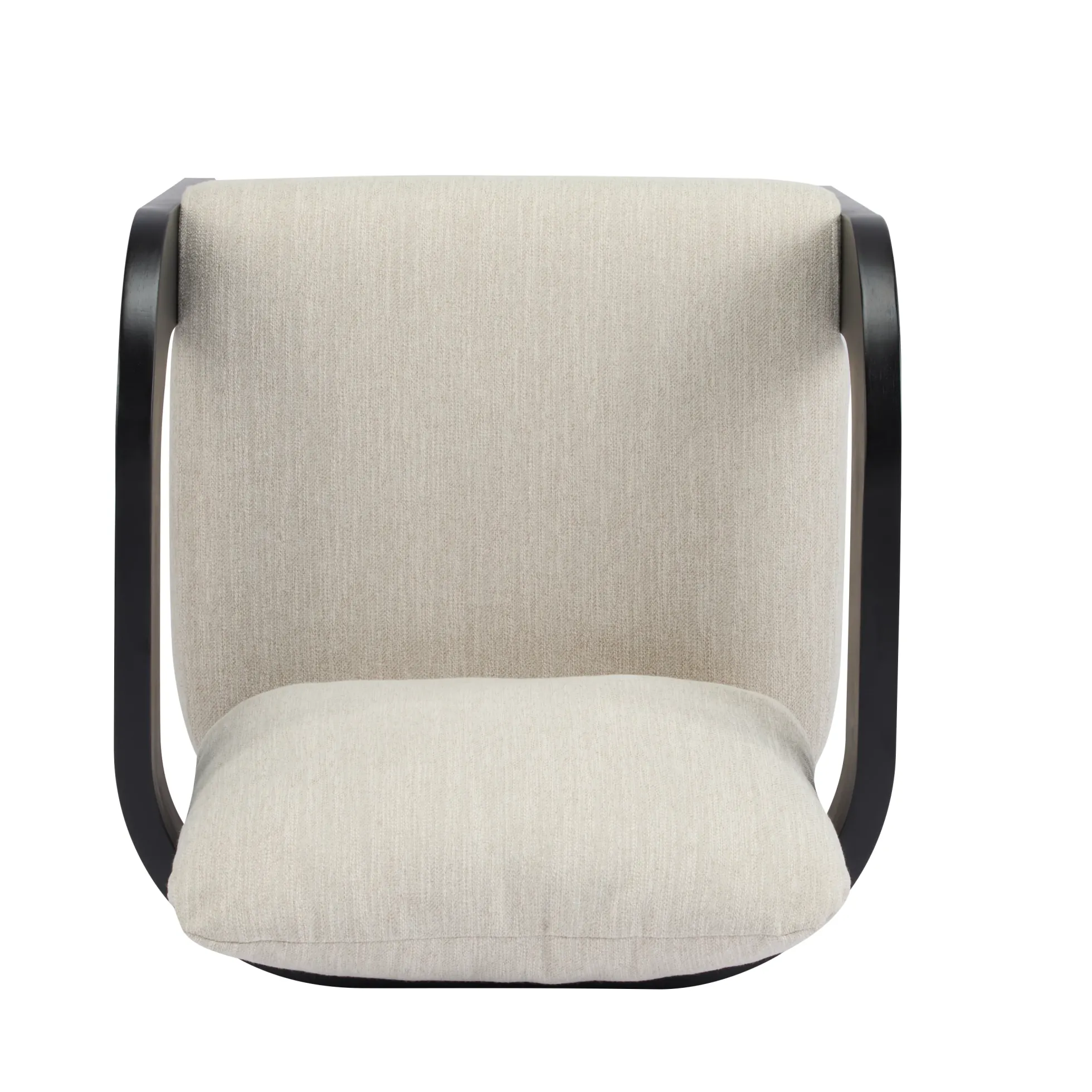 Black 2 Pack Dining Chairs with Pillow Back and Solid Wood Frame