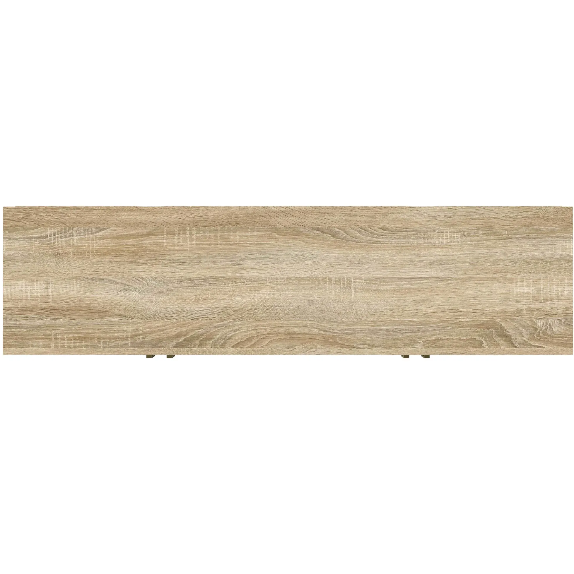 Boho Coastal Linen Design Buffet Sideboard with Shelving Storage