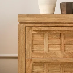 Booker Modern 2 Drawer Nightstand & Side Table