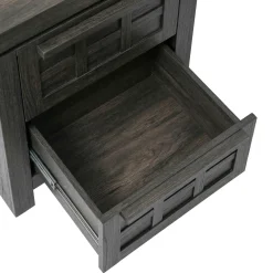 Booker Modern 2 Drawer Nightstand & Side Table