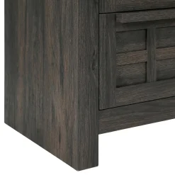 Booker Modern 2 Drawer Nightstand & Side Table