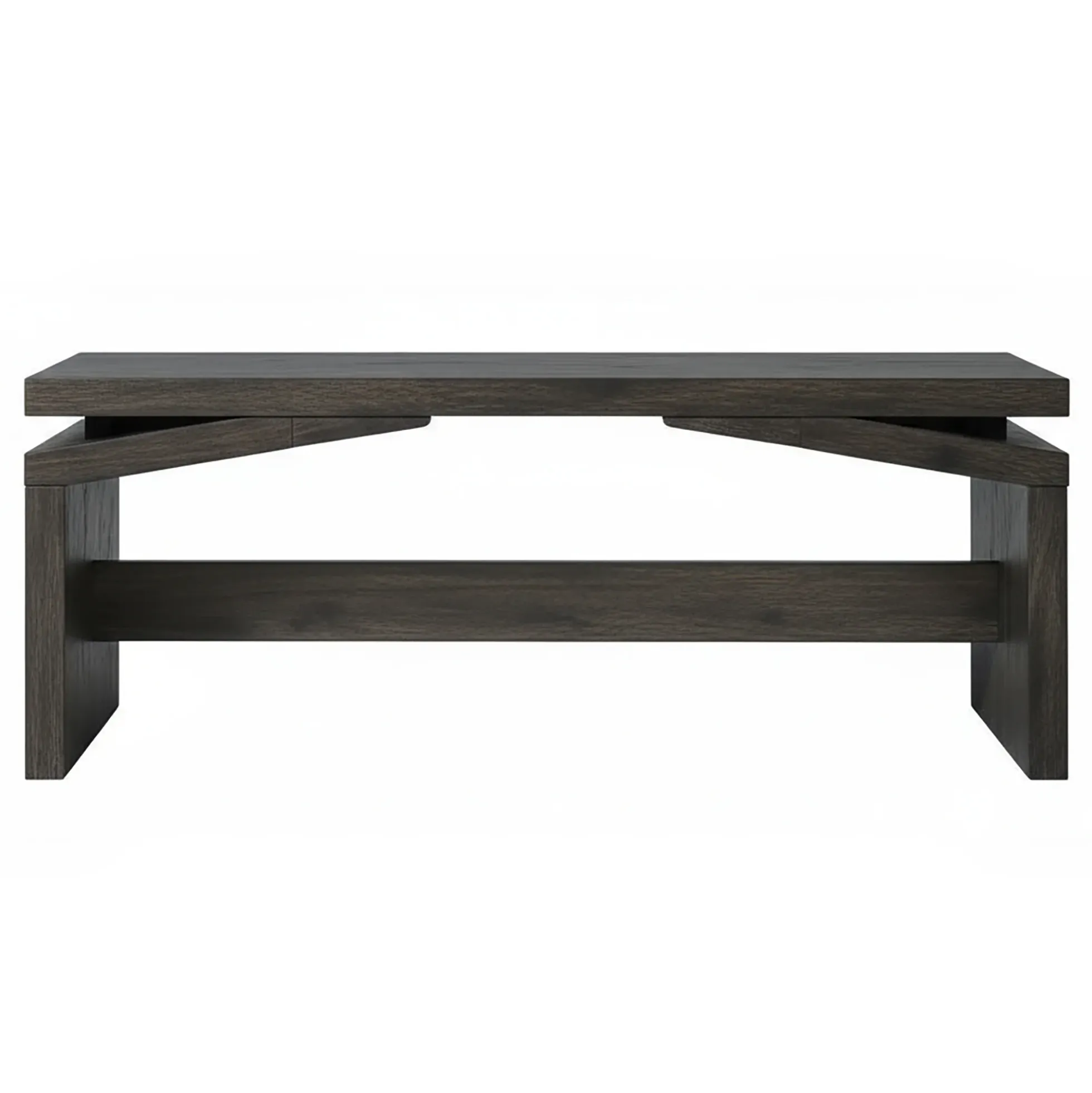Booker Modern Easy Assembly Split-Top 47" Coffee Table