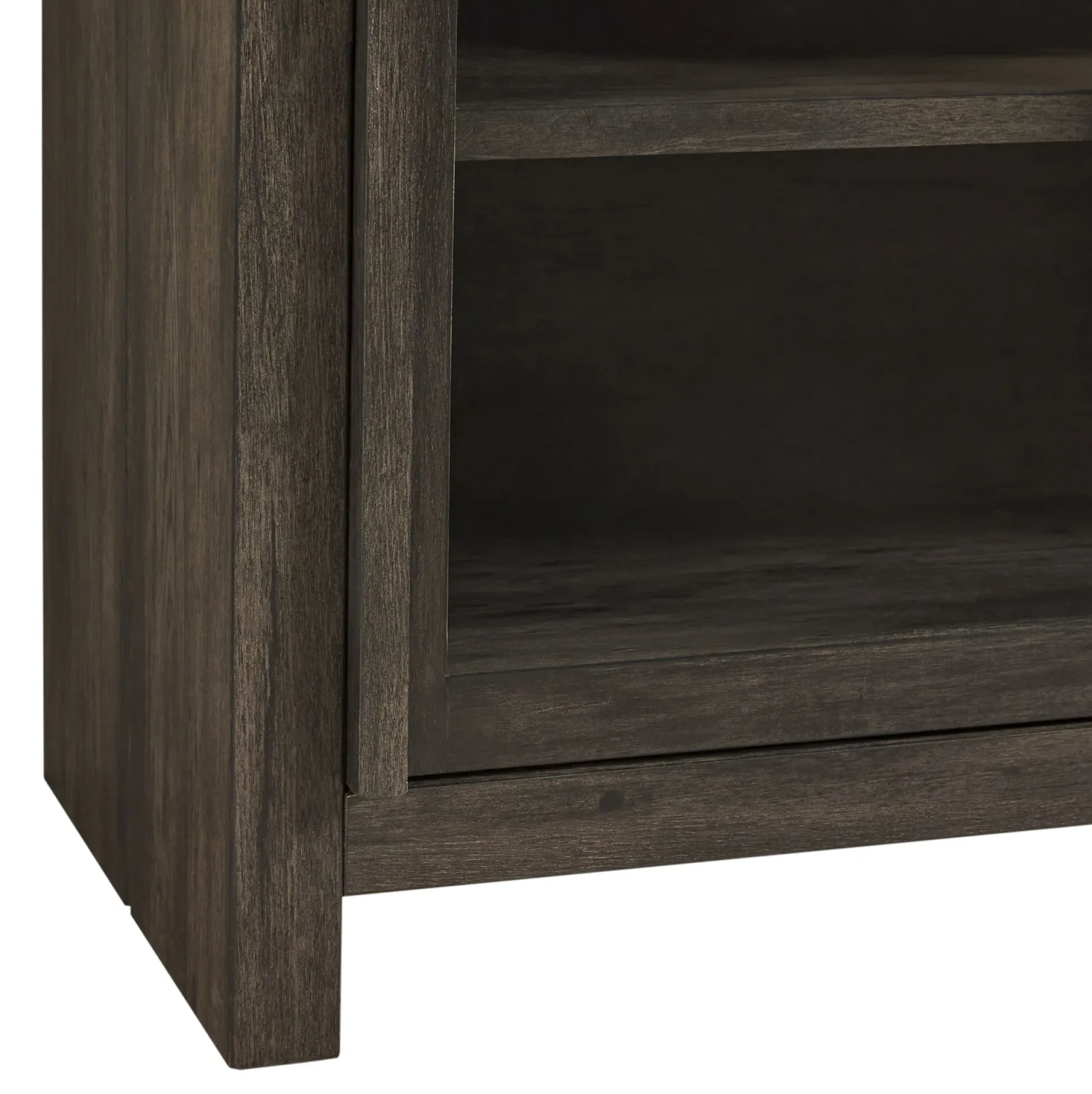 Booker Modern Glass Door TV Stand Sideboard