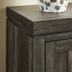 Booker Modern Windowpane Modular Storage Accent Cabinet