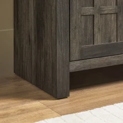 Booker Modern Windowpane Modular Storage Accent Cabinet