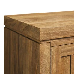 Booker Modern Windowpane Modular Storage Accent Cabinet