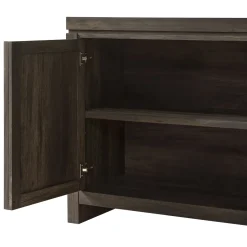 Booker Modern Windowpane TV Stand Sideboard with Storage