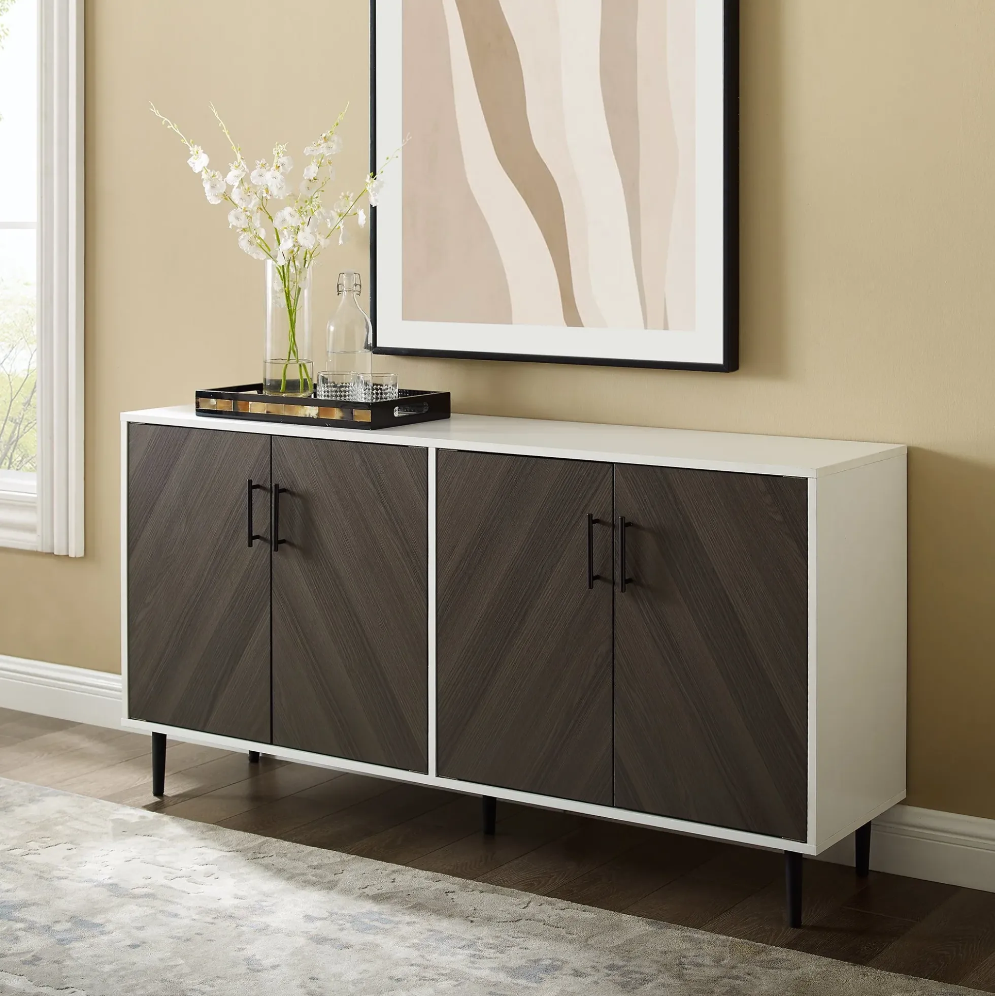 Bookmatch Hampton Buffet Sideboard / TV Stand