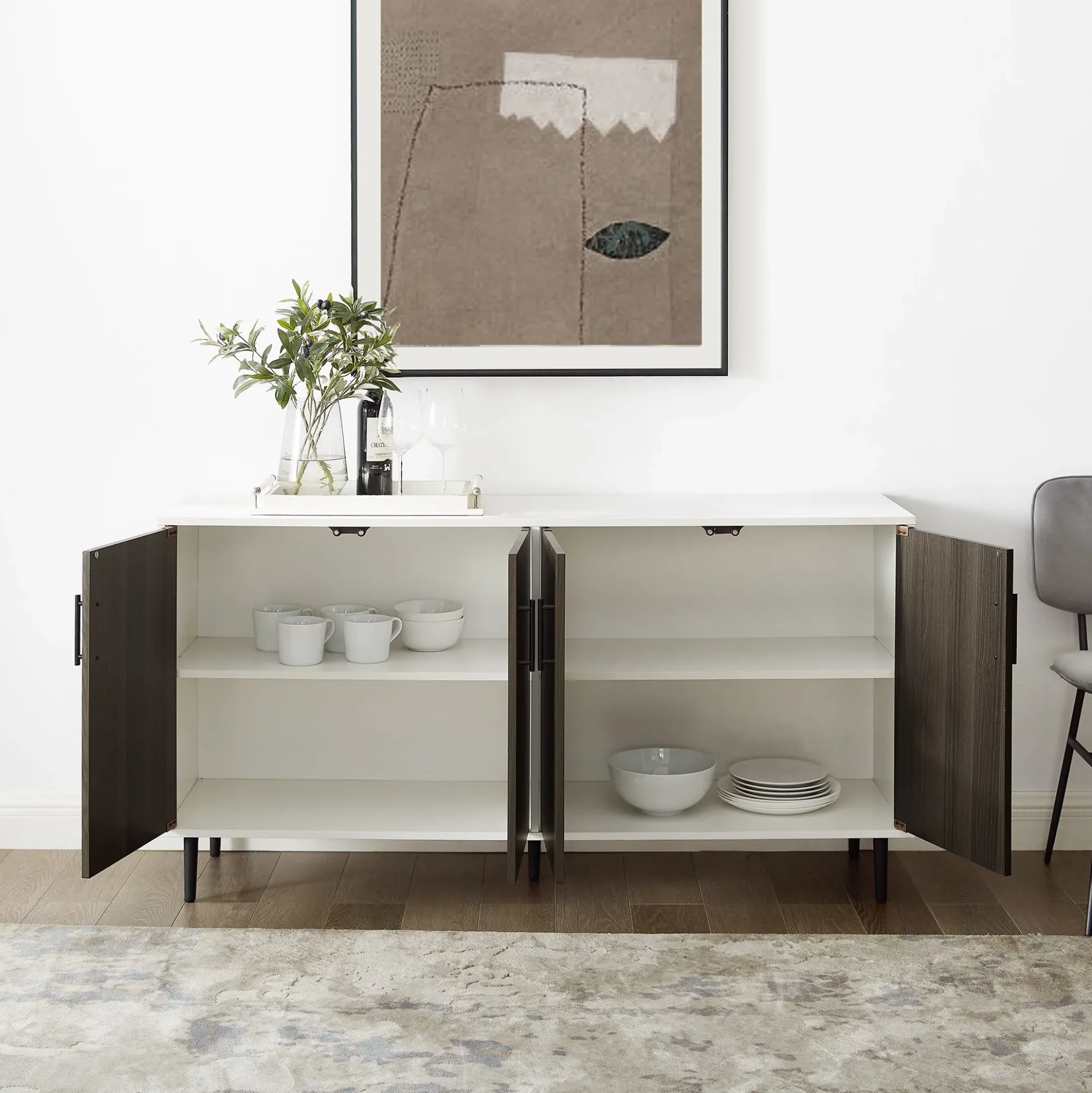 Bookmatch Hampton Buffet Sideboard / TV Stand