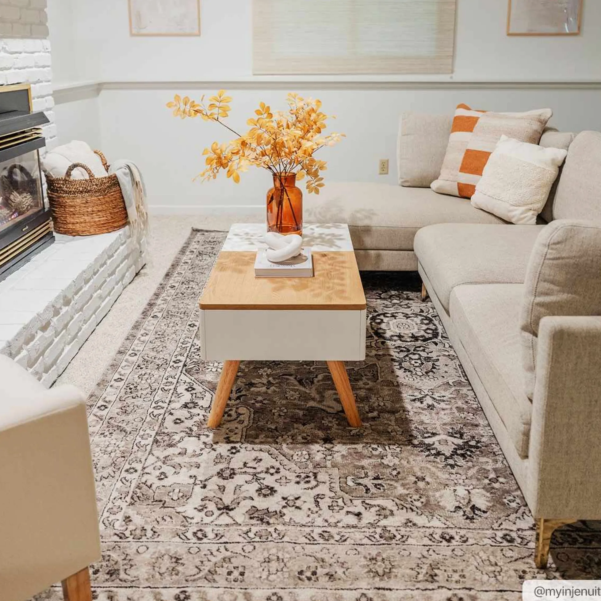 Boutique Rugs - Albie Beige Area Rug - Clearance