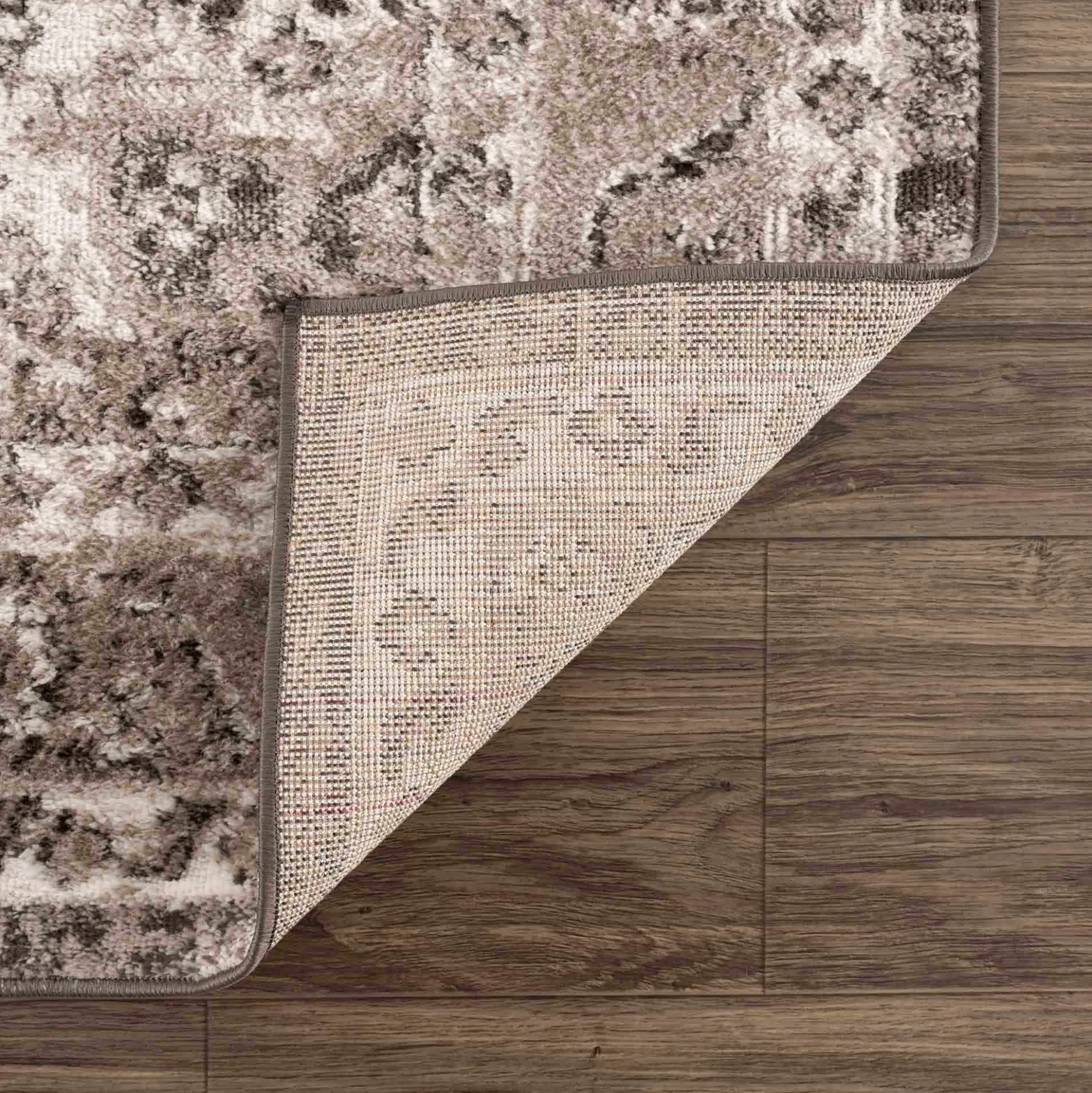 Boutique Rugs - Albie Charcoal & Beige Area Rug - Clearance