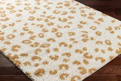 Boutique Rugs - Altin Leopard Print White Area Rug