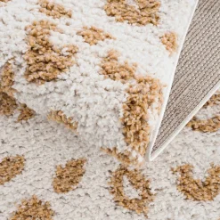 Boutique Rugs - Altin Leopard Print White Area Rug
