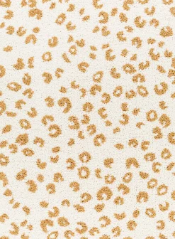 Boutique Rugs - Altin Leopard Print White Area Rug