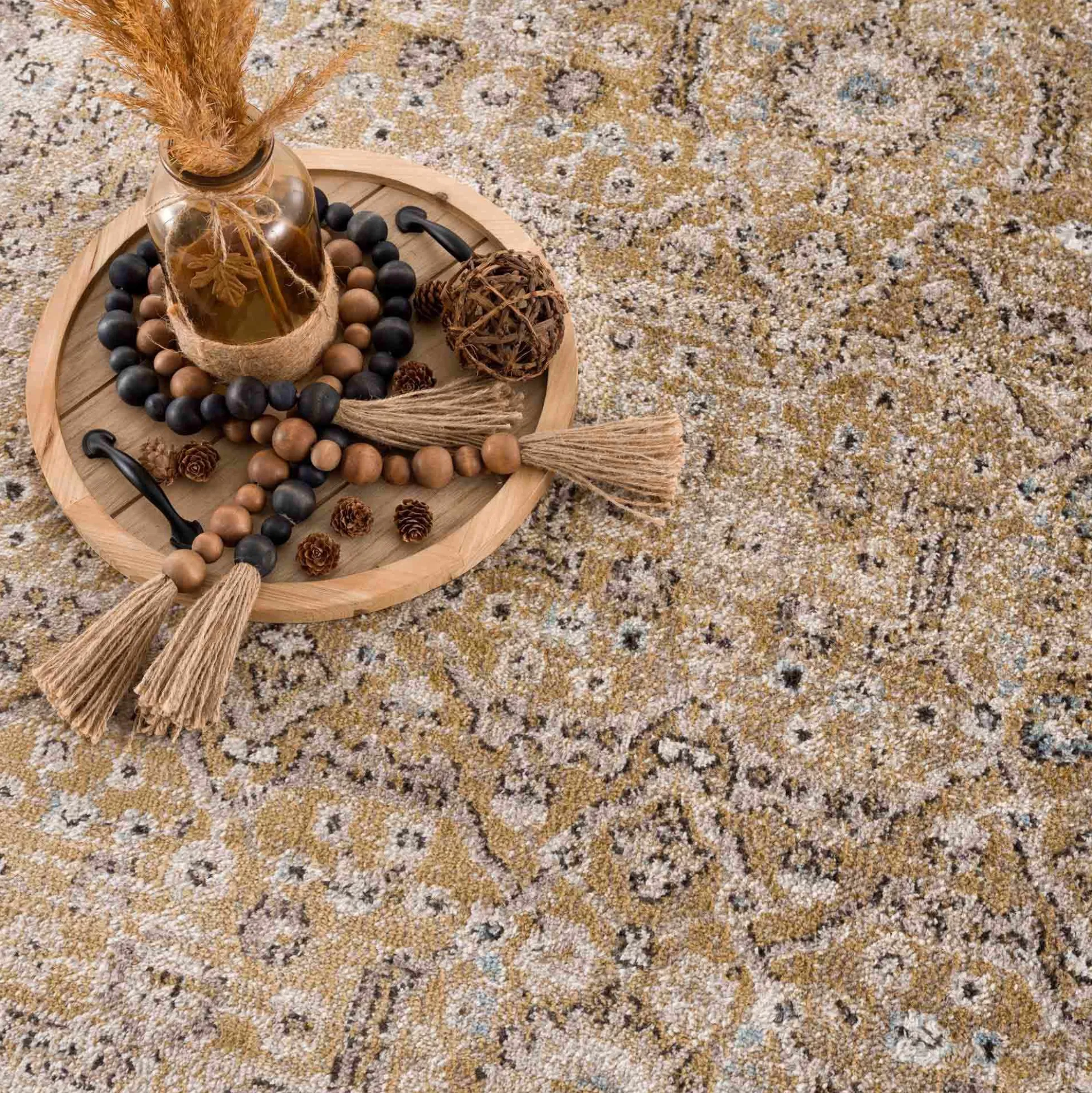 Boutique Rugs - Anana Gold & Beige Area Rug
