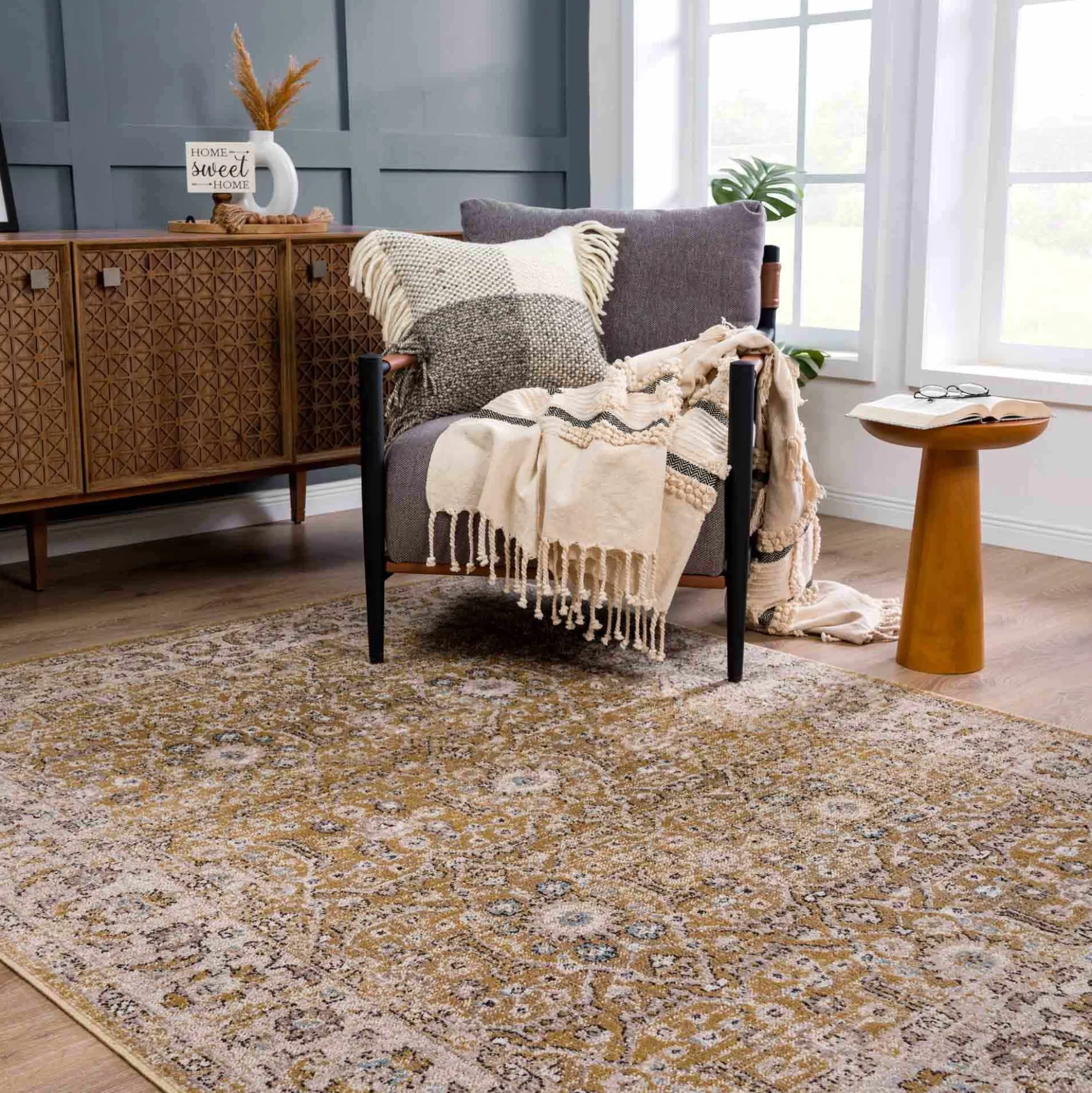 Boutique Rugs - Anana Gold & Beige Area Rug