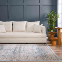 Boutique Rugs - Anana Silver Blue & Beige Area Rug