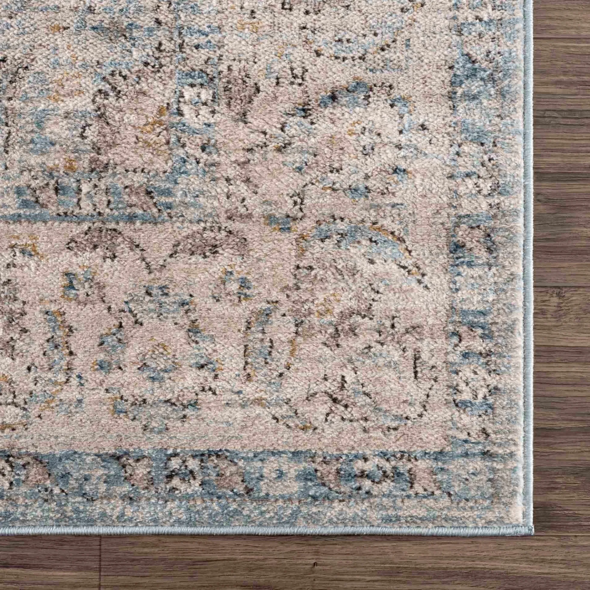 Boutique Rugs - Anana Silver Blue & Beige Area Rug