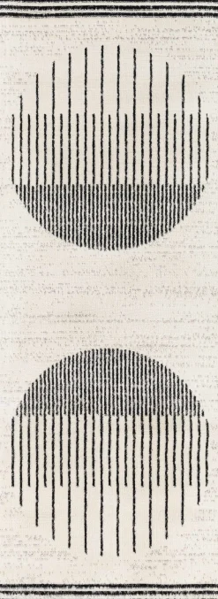 Boutique Rugs - Angus Black&White Geometric Area Rug