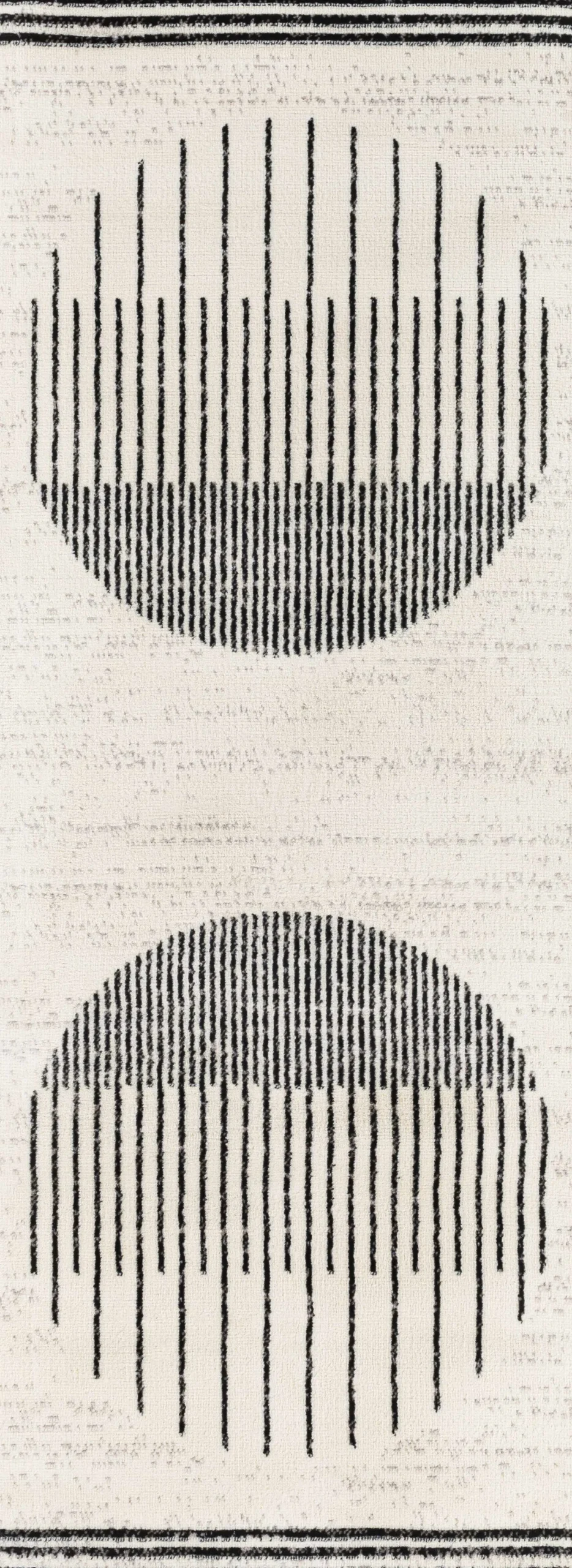 Boutique Rugs - Angus Black&White Geometric Area Rug