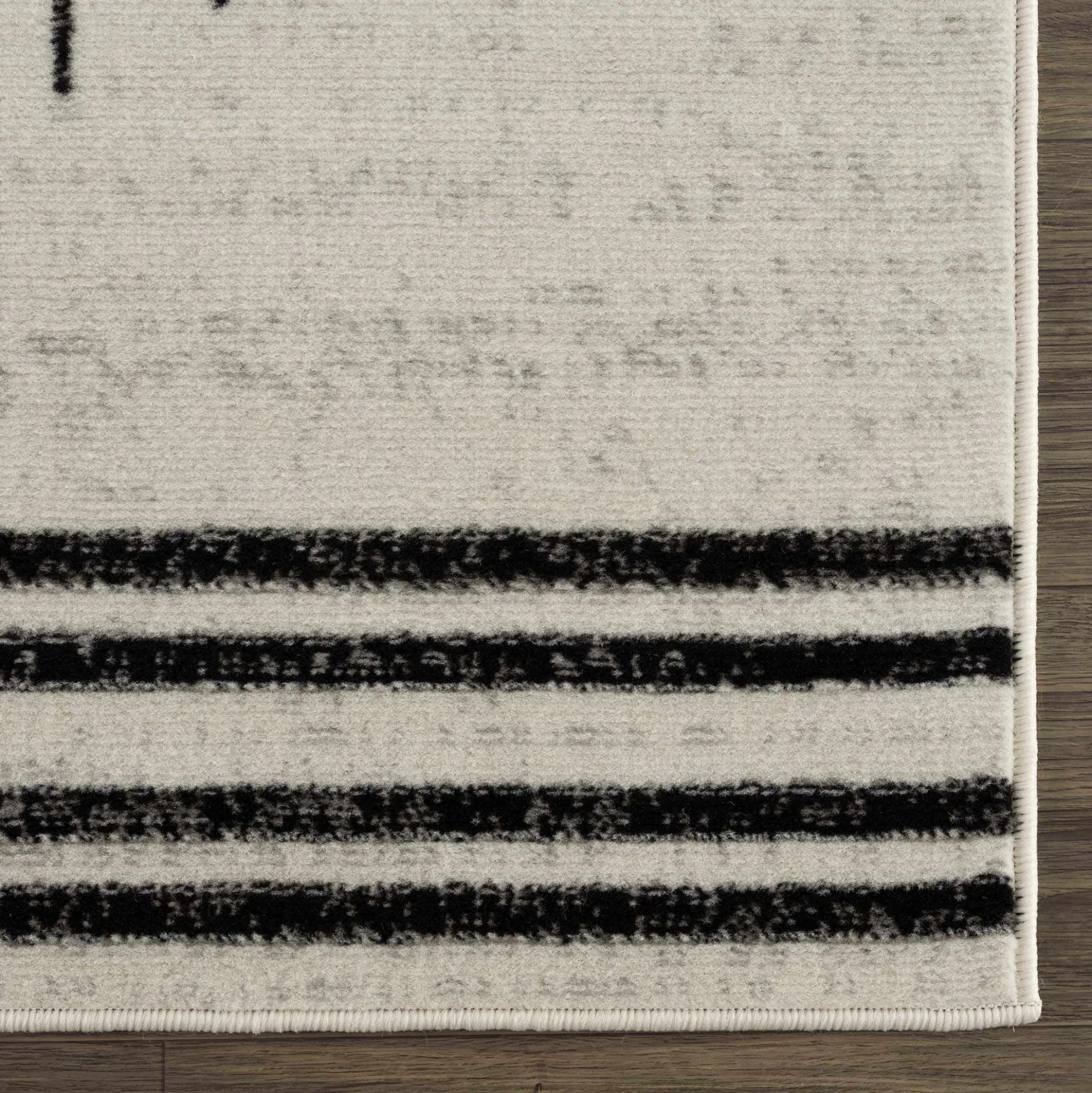 Boutique Rugs - Angus Black&White Geometric Area Rug