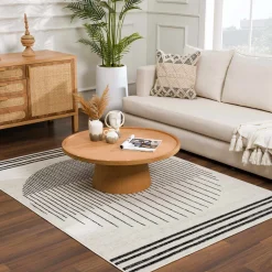 Boutique Rugs - Angus Black&White Geometric Area Rug