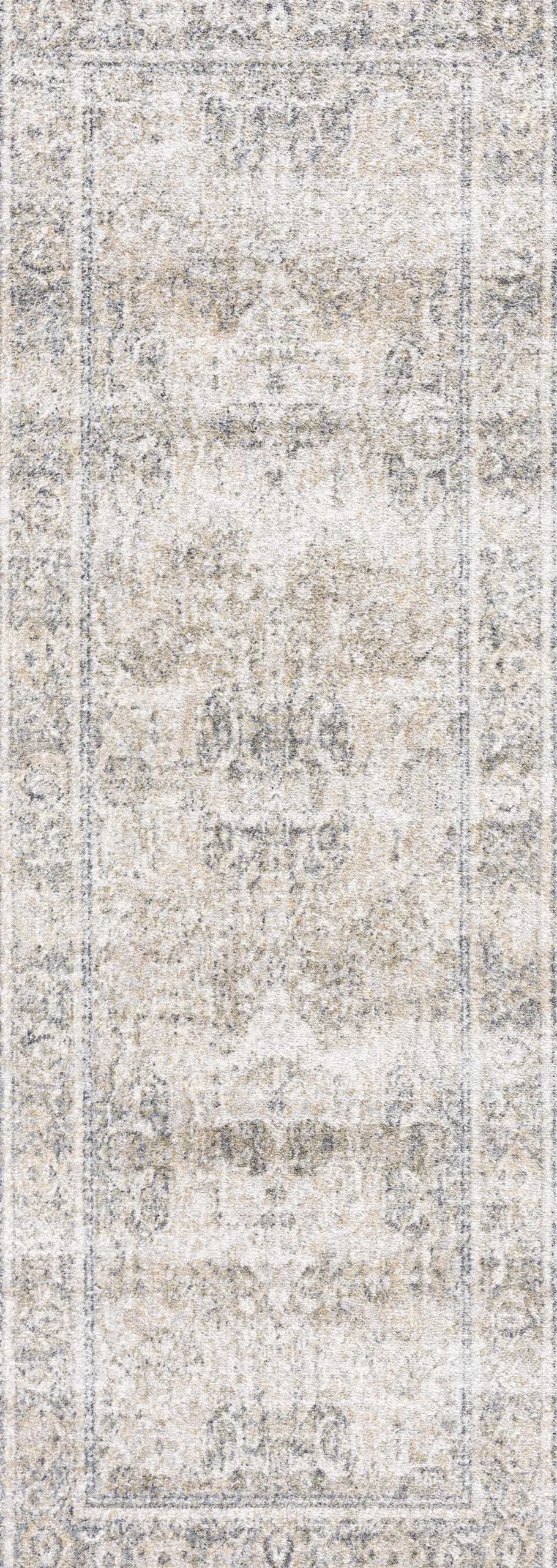 Boutique Rugs - Arias Cream & Blue Washable Area Rug