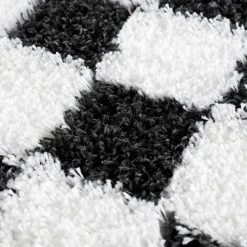 Boutique Rugs - Atira Black & White Checkered Area Rug