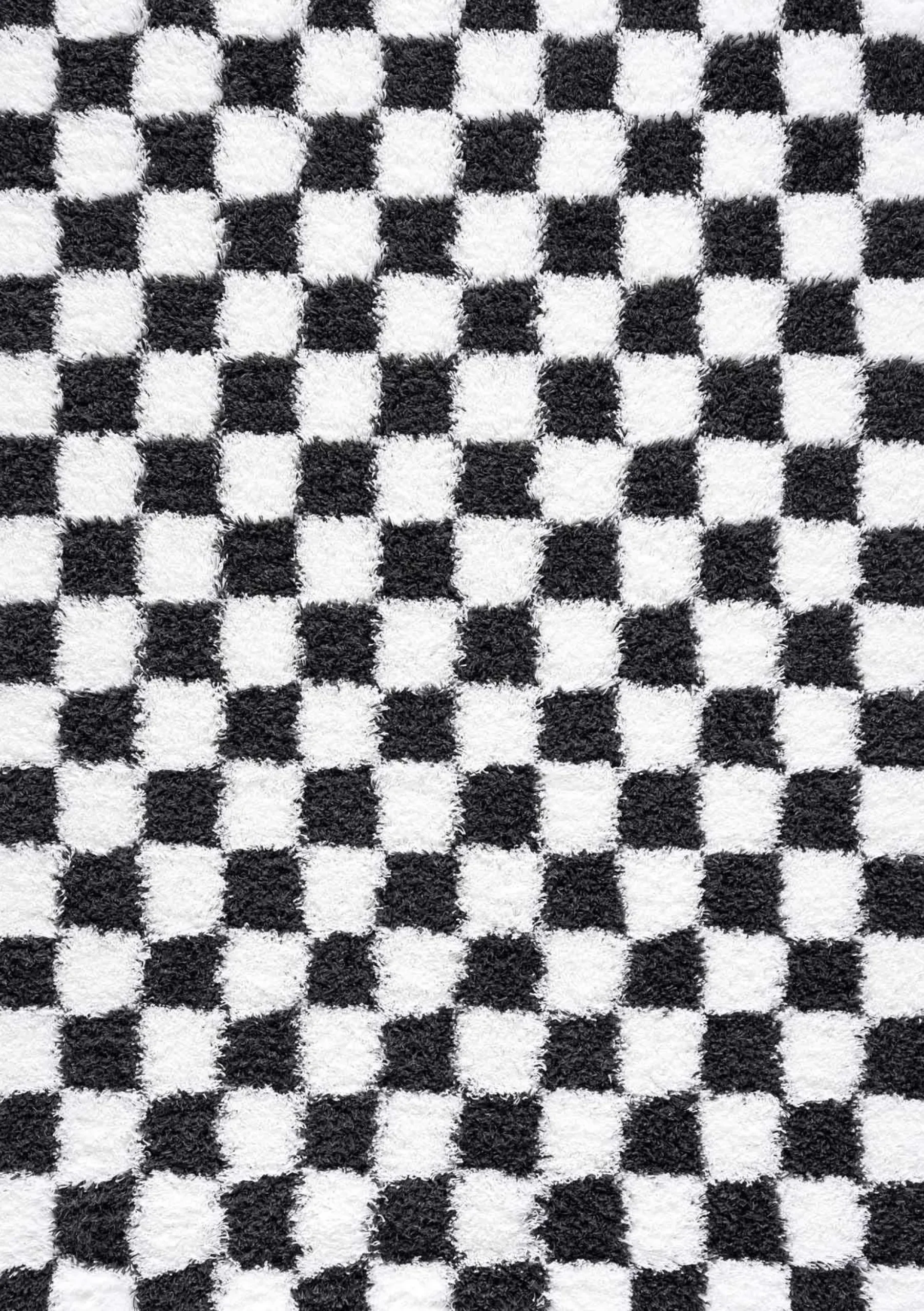 Boutique Rugs - Atira Black & White Checkered Area Rug