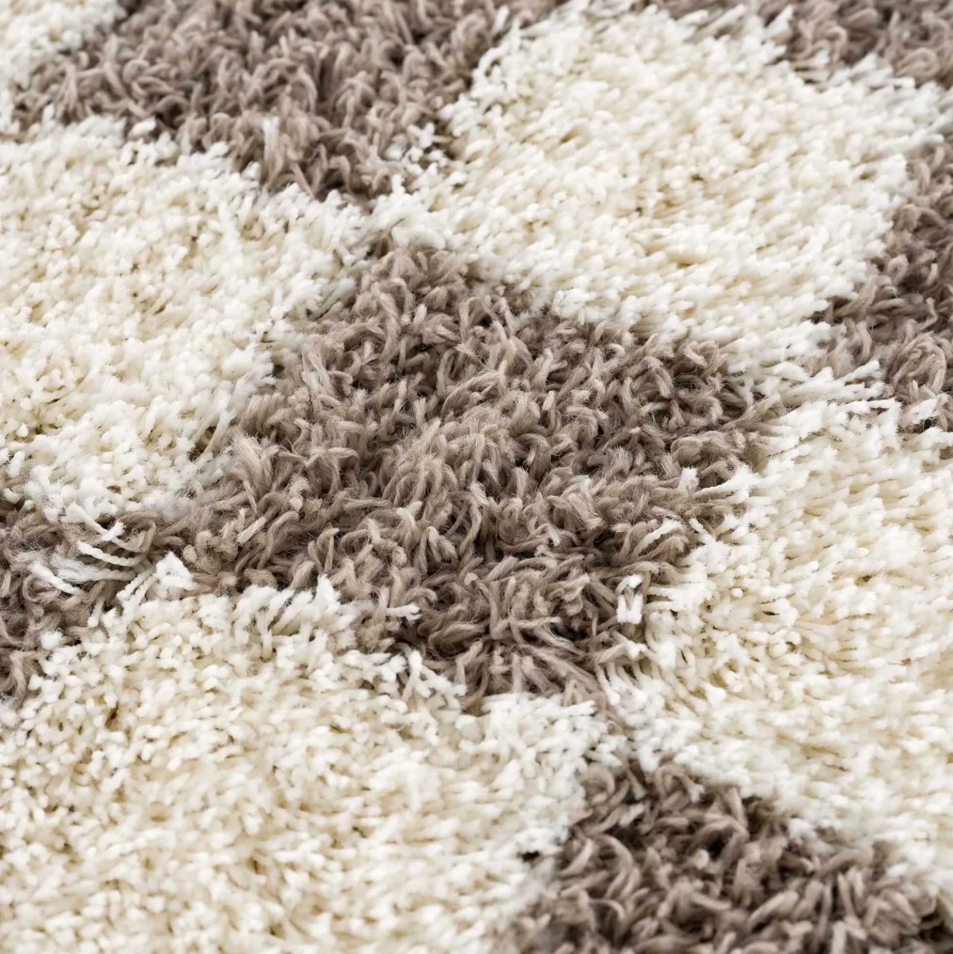 Boutique Rugs - Atira Brown Checkered Area Rug
